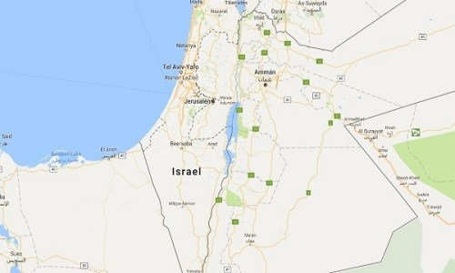 2016 recordemos!:Google elimina a Palestina del mapa y la reemplaza por Israel
