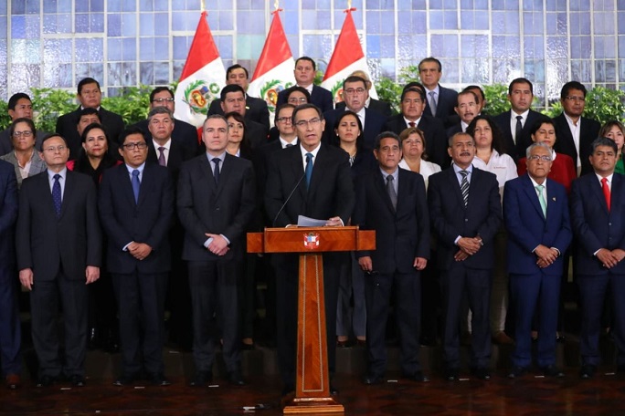 El presidente del Peru presentará cuestión de confianza!
