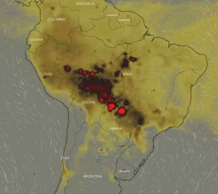 La Amazonía de Brasil arde a una velocidad récord, según imágenes de satélite