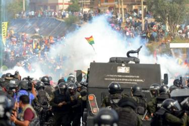 Crisis en Bolivia: el uso desproporcionado de la fuerza contra seguidores de Evo Morales en Bolivia recibe el repudio de internacional.
