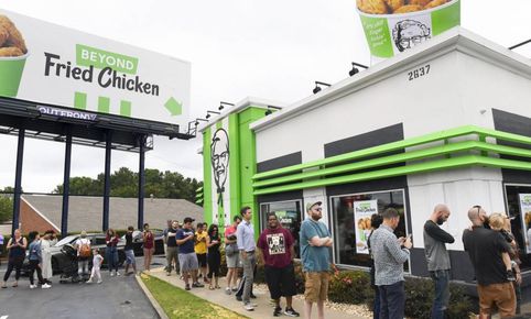 KFC: el ‘falso’ pollo se vendió en menos de cinco horas